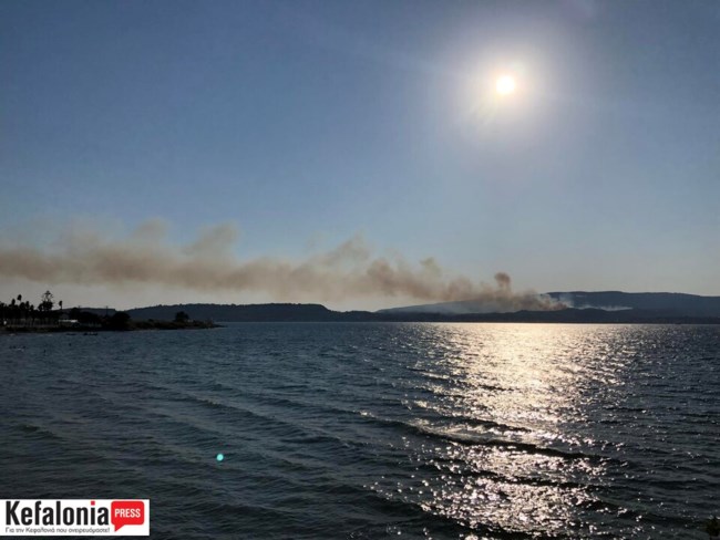 Φωτιά στην Κεφαλονιά