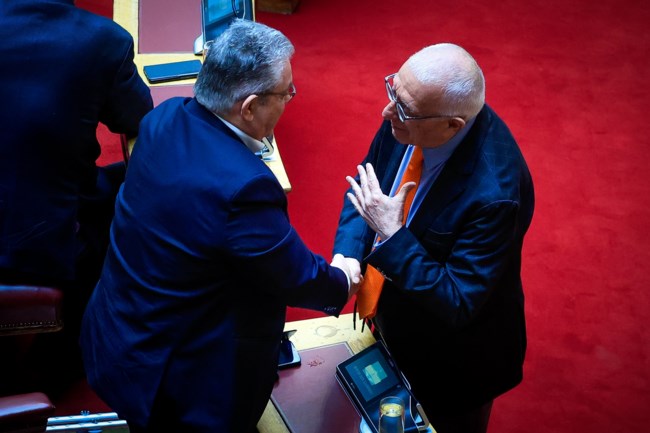 Κακλαμάνης με Κουτσούμπα