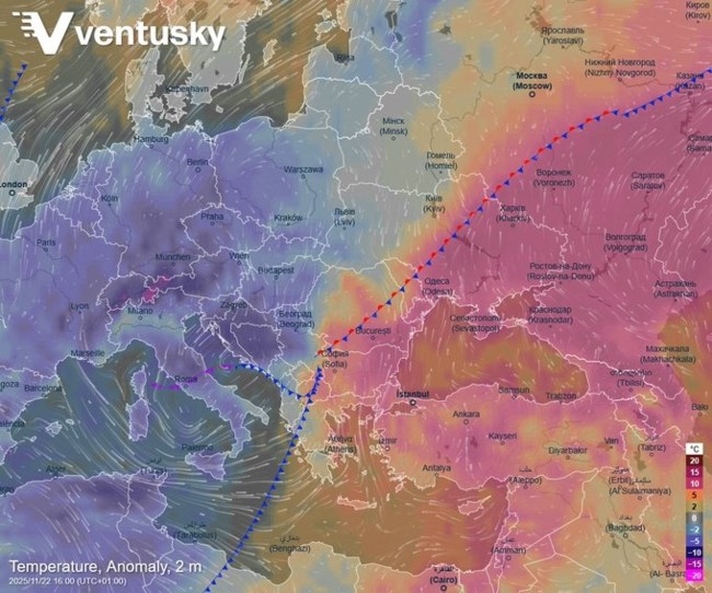 Κύμα ψύχους πλήττει την Ευρώπη: Απότομη πτώση του υδράργυρου και χιόνια πολύ νωρίτερα φέτος