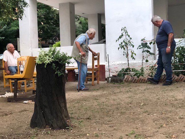 ηλικιωμένοι συνταξιούχοι