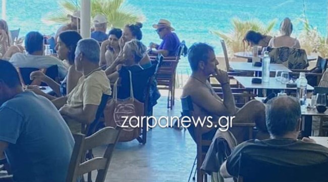 Στα Χανιά ο Κυριάκος Μητσοτάκης - Συνεχίζει τις διακοπές του με οικογένεια και φίλους [εικόνα]