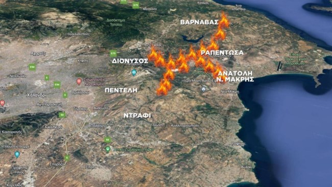 Πώς η φωτιά στον Βαρνάβα έφτασε να καίει το Χαλάνδρι: Το πρόβλημα με τα εναέρια μέσα - Ψάχνουν για εμπρησμό ή βραχυκύκλωμα