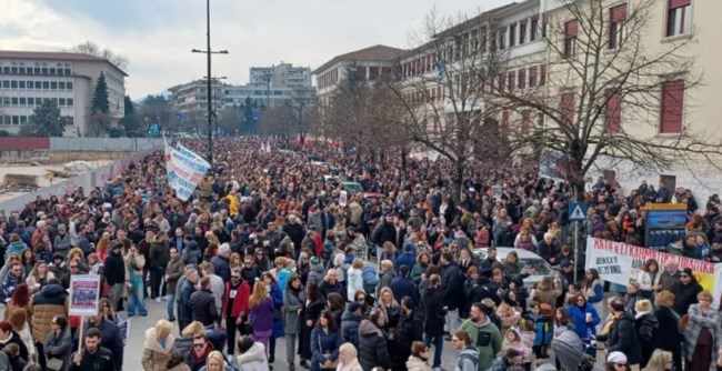 Μεγάλη συγκέντρωση στα Ιωάννινα