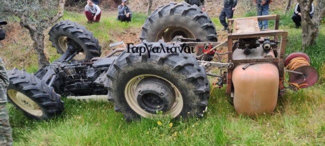 Τραγωδία στη Μεσσηνία: Νεκρός 61χρονος που καταπλακώθηκε από τρακτέρ