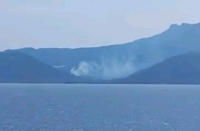 Φωτιά στη Θάσο: Καίγεται δασική έκταση στην περιοχή Άγιος Γεώργιος