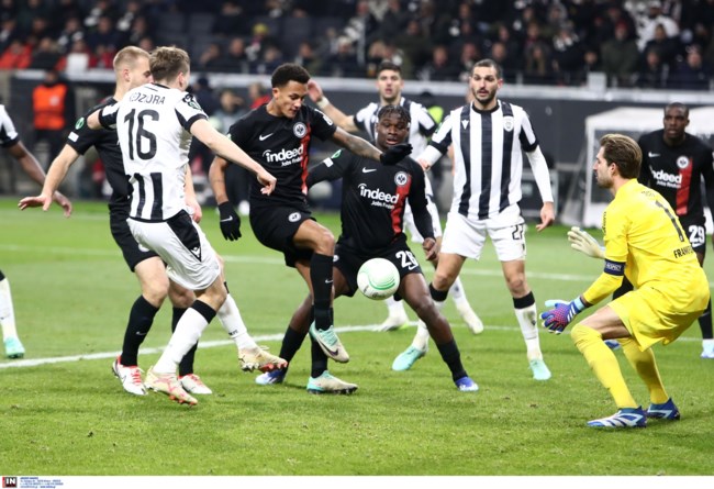 Άιντραχτ Φρανκφούρτης – ΠΑΟΚ 1-2: Ονειρική εμφάνιση, πρωτιά στον όμιλο και απευθείας πρόκριση στους "16" [βίντεο]