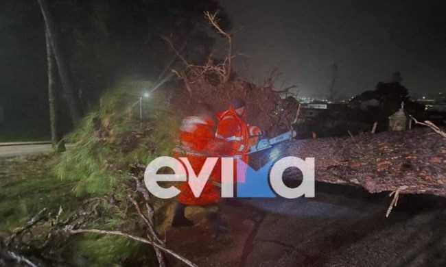 εύβοια κακοκαιρία