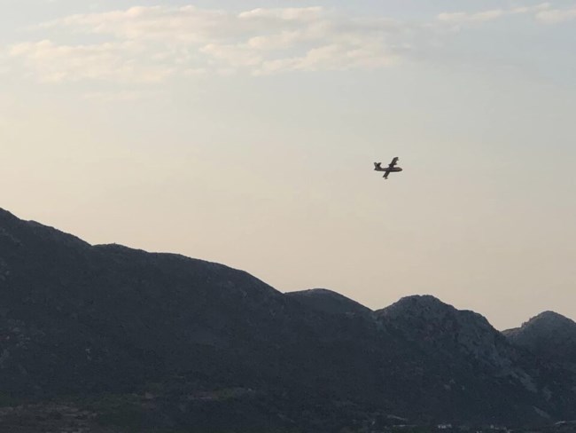 Υπό έλεγχο η φωτιά στην Κεφαλονιά – Καθοριστική η συμβολή των εναέριων δυνάμεων [εικόνες]