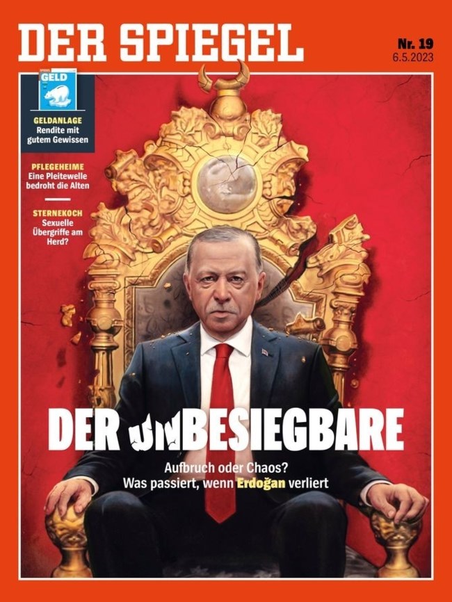 Ο Α-νίκητος: Το γερμανικό περιοδικό Spiegel για τον Ερντογάν