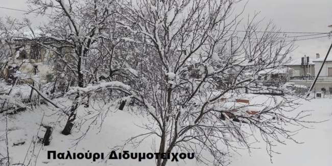 Κακοκαιρία - Έβρος