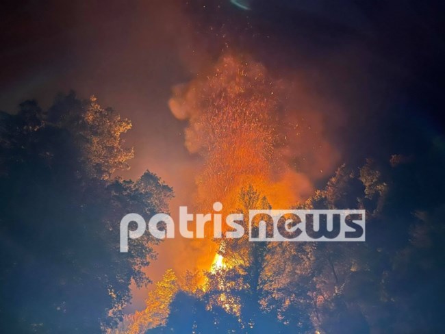 Φωτιά στο Πυρρή