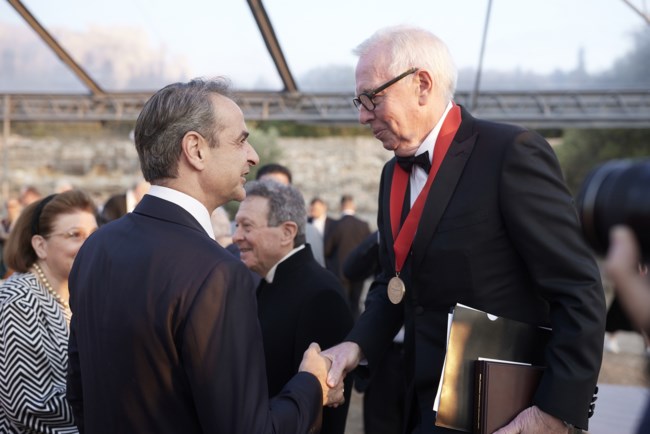 Μητσοτάκης στο βραβείο Pritzker