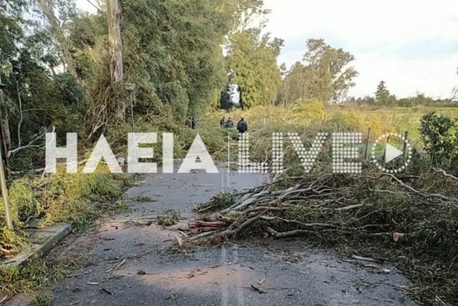 Ανεμοστρόβιλος Ηλεία