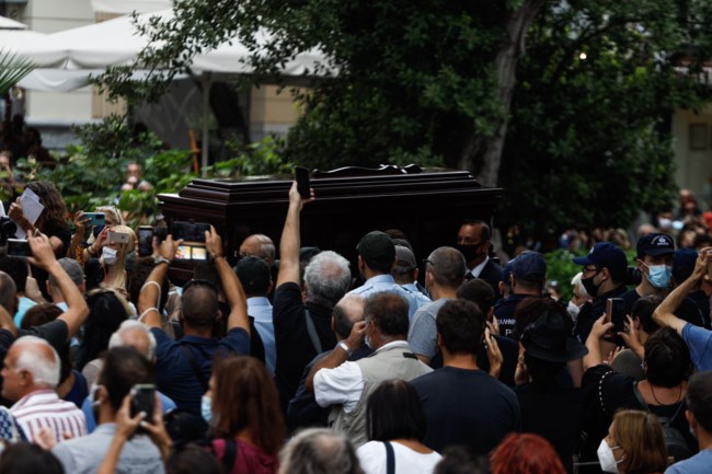 Κηδεία Μίκη Θεοδωράκη