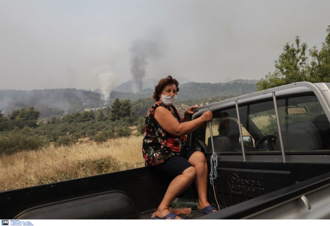 εύβοια φωτιά