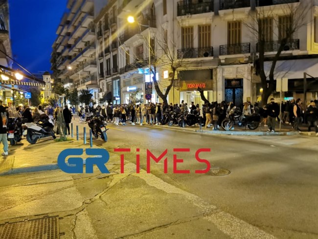 Θεσσαλονίκη - Συνωστισμός