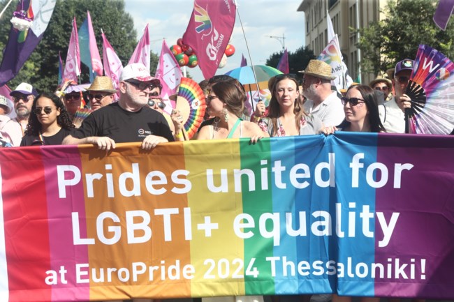 Thessaloniki Europride 2024: Πλήθος κόσμου στην πολύχρωμη παρέλαση περηφάνιας [εικόνες, βίντεο]