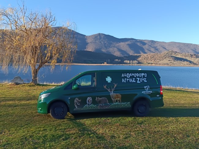 Αρκτούρος: Απέκτησε το πρώτο ασθενοφόρο άγριων θηλαστικών στην Ελλάδα