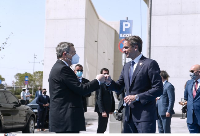 Μητσοτάκης Ντράγκι