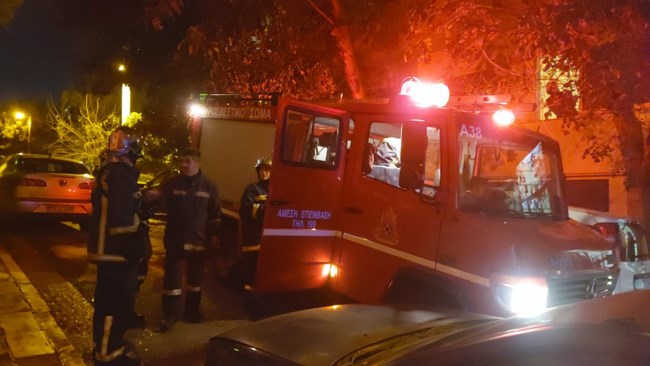 Φωτιά σε διαμέρισμα στην Κυψέλη