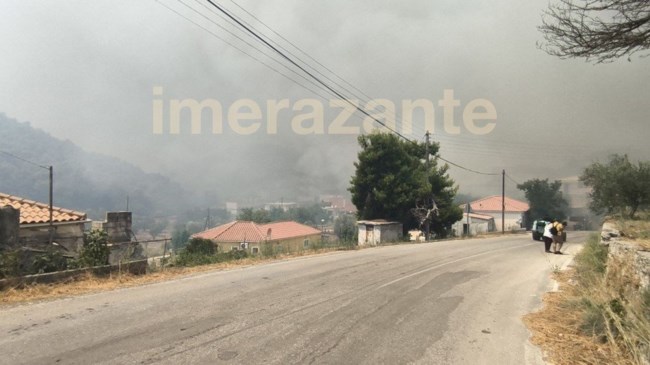 Δραματικές στιγμές στον Αγαλά Ζακύνθου