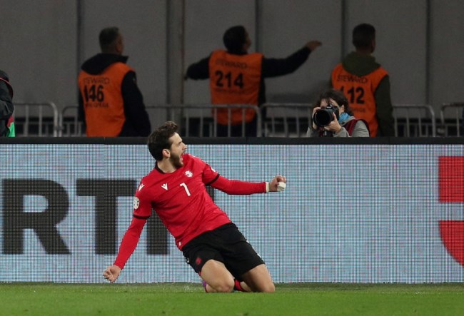 Euro 2024: "Δεν ήρθαμε απλά για τη συμμετοχή", είπε ο Γεωργιανός ηγέτης Κβίτσα Κβαρατσκέλια