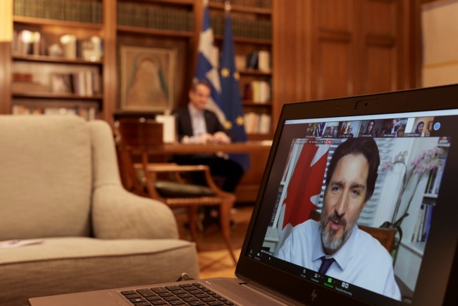 Μητσοτάκης σε Τριντό: Θέλουμε οι Καναδοί να μετέχουν στο success story της Ελλάδας