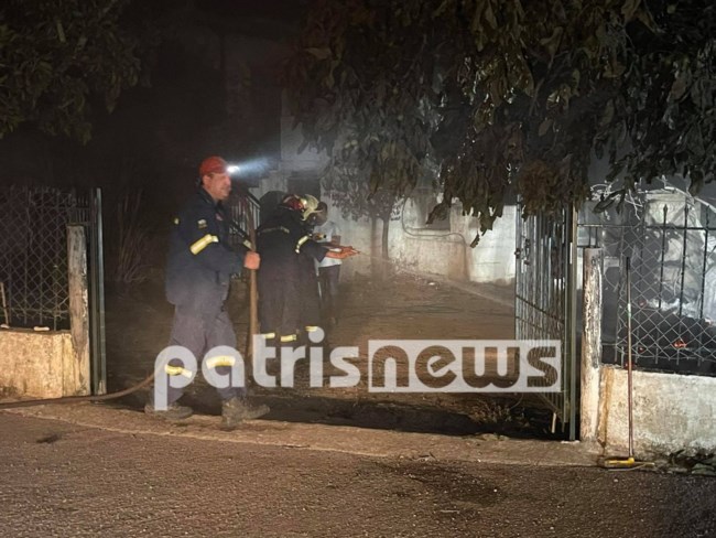 Φωτιά στο Πυρρή
