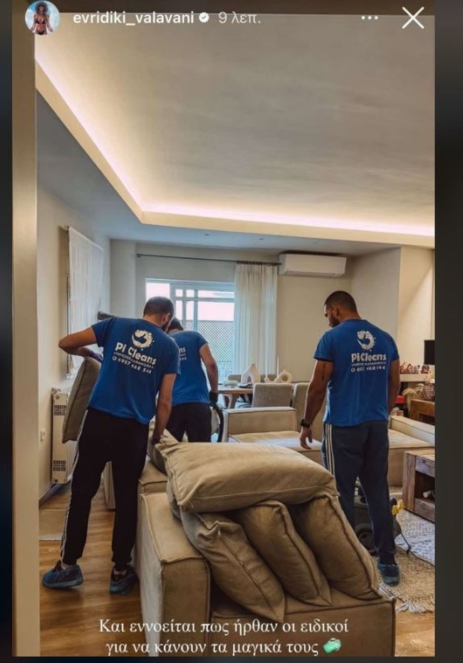 Ευρυδίκη Βαλαβάνη - Γρηγόρης Μόργκαν: Ανοίγουν το μοντέρνο διαμέρισμά τους