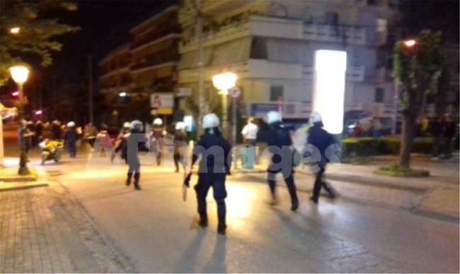 Αγία Παρασκευή Επεισόδια Αστυνομία