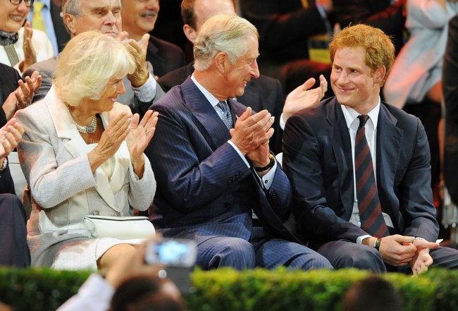 prince harry charles camilla