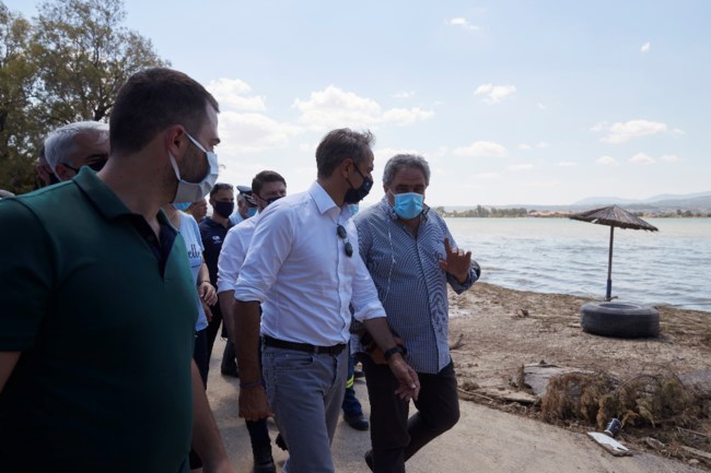 Δέσμευση Μητσοτάκη από Εύβοια για ταχύτατες αποζημιώσεις - Πλήρης στήριξη στον Χαρδαλιά [Εικόνες]