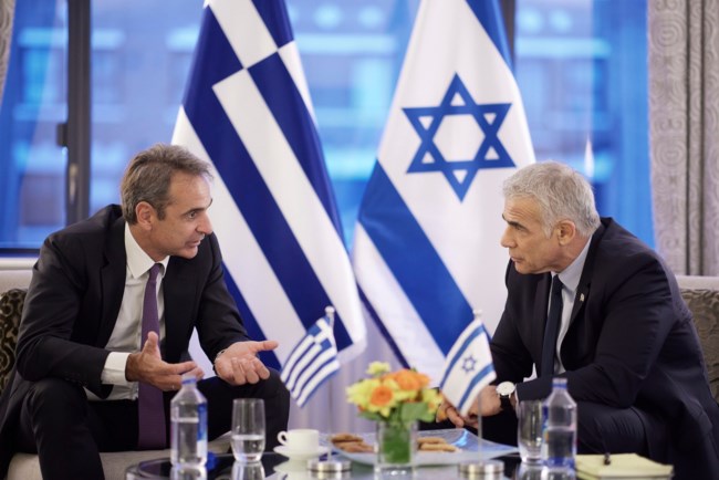 Νέα Υόρκη: Συνάντηση Μητσοτάκη με τον πρωθυπουργό του Ισραήλ- Τι είπαν για Τουρκία και Ερντογάν