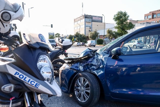 Τροχαίο Ιερά Οδό με τρένο