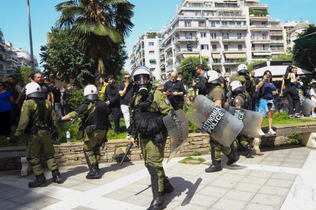 Θεσσαλονίκη: "Αστακός" η πόλη για το ντέρμπι με τον Άρη – Πορεία και συγκέντρωση των οπαδών του ΠΑΟΚ παρά την απαγόρευση