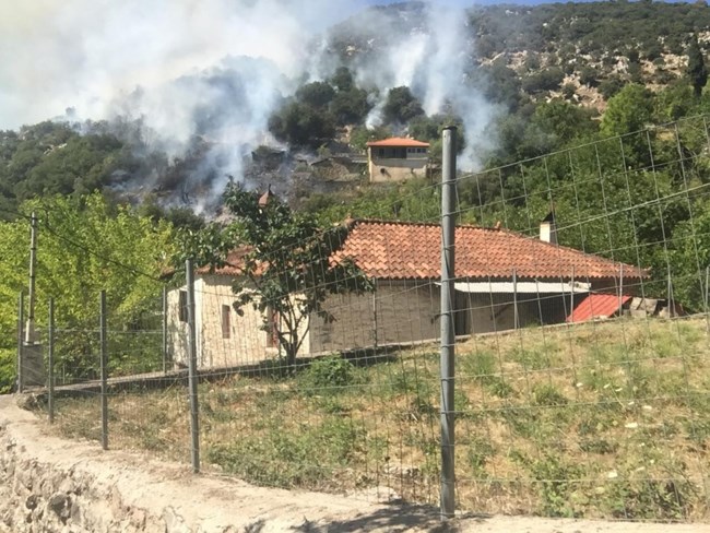 Φωτιά Καλάβρυτα