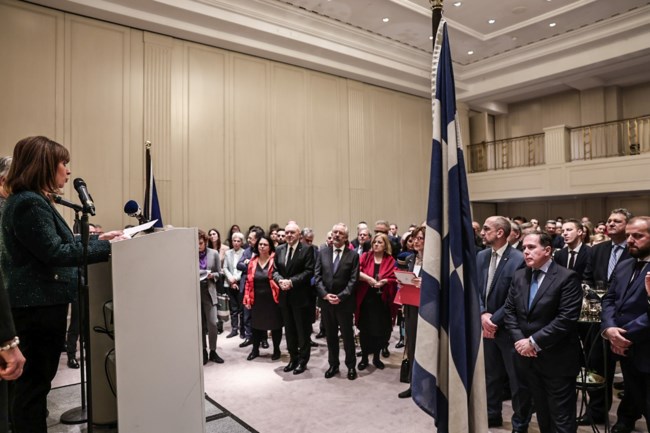 Η Κατερίνα Σακελλαροπούλου συναντήθηκε με ομογενείς στη Γερμανία- "Έλληνες με στιβαρή ευρωπαϊκή συνείδηση"