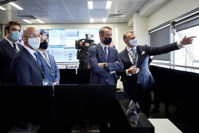 Εγκαίνια Data Center της Lamda Helix - Μητσοτάκης: Ψήφος εμπιστοσύνης στην ελληνική οικονομία