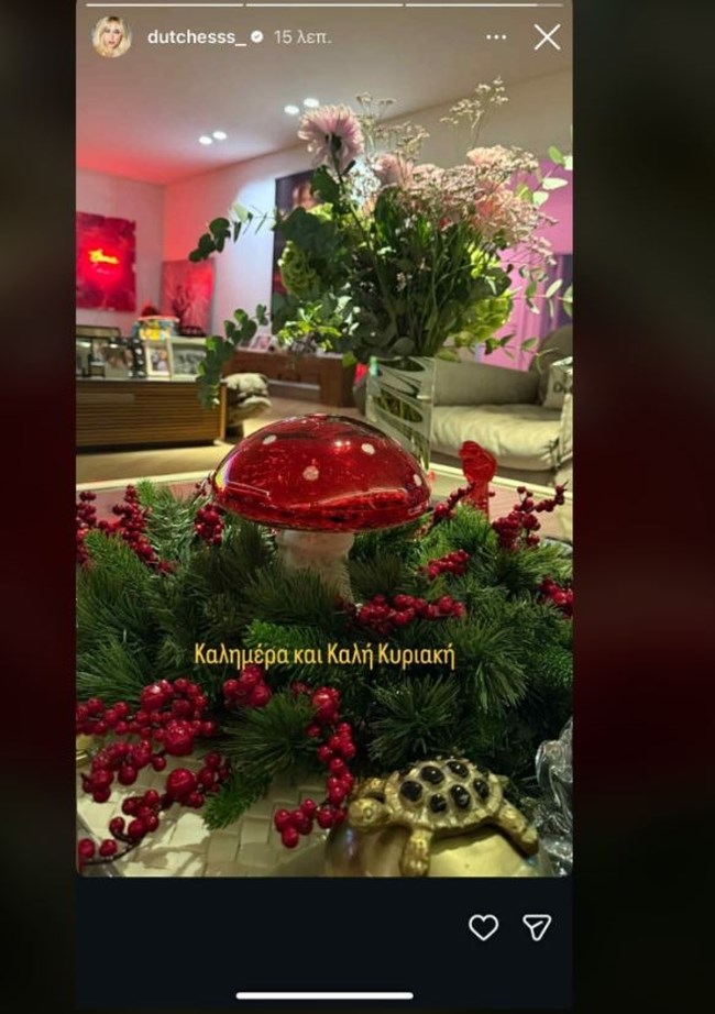 Δούκισσα Νομικού - Δημήτρης Θεοδωρίδης: Ανοίγουν το καλαίσθητο σπίτι τους - Η γιορτινή διακόσμηση