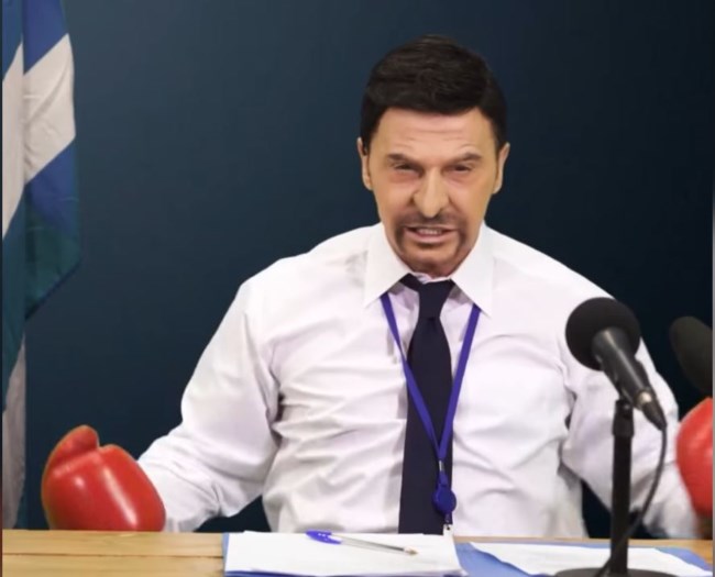 Απίθανος Τάκης Ζαχαράτος ως… "ματσο" Χαρδαλιάς [βίντεο]