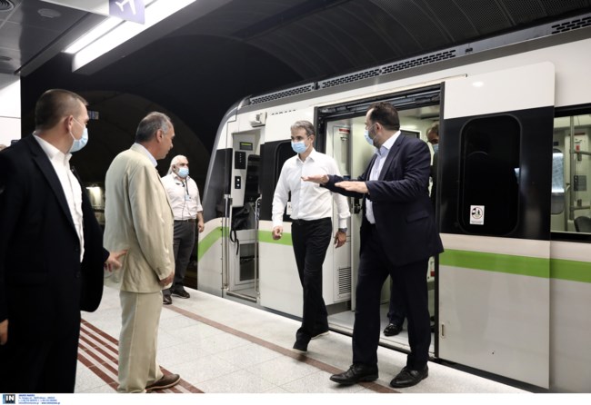 Μητσοτάκης για τους τρεις νέους σταθμούς μετρό: "Το είπαμε, το κάναμε, προτιμούμε να μιλάνε τα έργα μας"