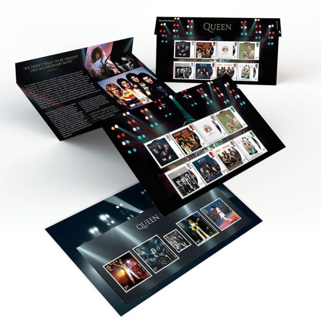 Οι Queen στα ταχυδρομεία της Βασίλισσας: Δείτε τα γραμματόσημα με εμβληματικές εικόνες