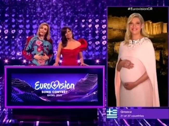 Eurovision 2025: Ελαμψε η Τζένη Θεωνά - Αποθεώθηκε από τον Δήμο Αναστασιάδη - "Η πιο όμορφη μαμά του κόσμου"