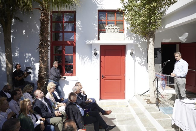 Μητσοτάκης από Αμοργό: Τα Θαλάσσια Πάρκα σε νότιο Ιόνιο και νότιες Κυκλάδες, άσκηση κυριαρχίας της πατρίδας μας