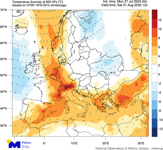 χάρτης meteo