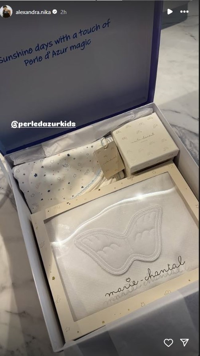 Αλεξάνδρα Νίκα - Κωνσταντίνος Αργυρός: Για αγορές για τον γιο τους με την υπογραφή της Μαρί Σαντάλ