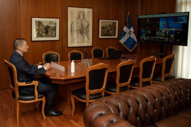 Στεφανής σε Ευρωπαίους Υπ. Αμυνας: Κατήγγειλε την τουρκική προκλητικότητα - Στο τραπέζι η επιχείρηση "IRINI"