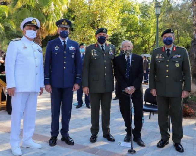 O θρύλος των Ειδικών Δυνάμεων Στρατηγός ε.α. Κωνσταντίνος Κόρκας έγινε 101 χρονών [εικονες]