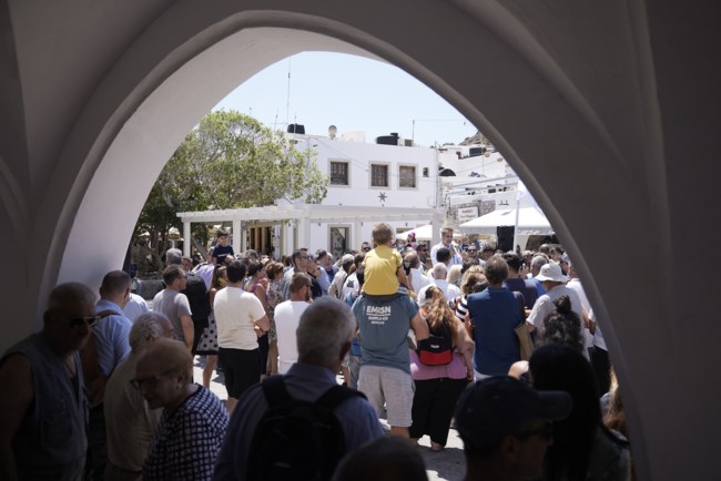 Μητσοτάκης Πάτμος σκιά