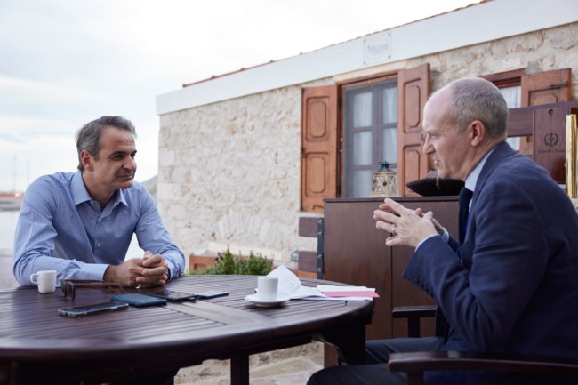Μητσοτάκης The Telegraph
